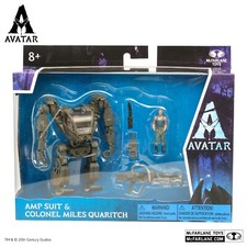 Avatar 1 World of Pandora AMP Anzug und Colonel Miles Quatrich Medium Deluxe