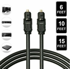 Toslink Optical Cable Digital Audio Sound Fib...