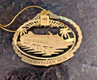 Norwegian Cruise Sun 24K Genuine Gold Flashed Brass Christmas Ornament — photo 3