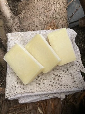 100%Beef Tallow Soap/Unscented/Pure/Old Fashioned/Handcrafted/Natural