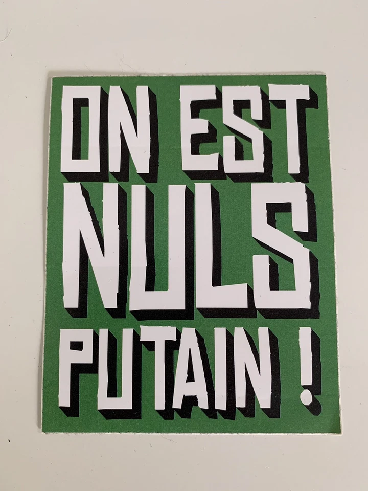 AS Saint Etienne ASSE sticker kop sud Green Angels autocollant football - Photo 1/1