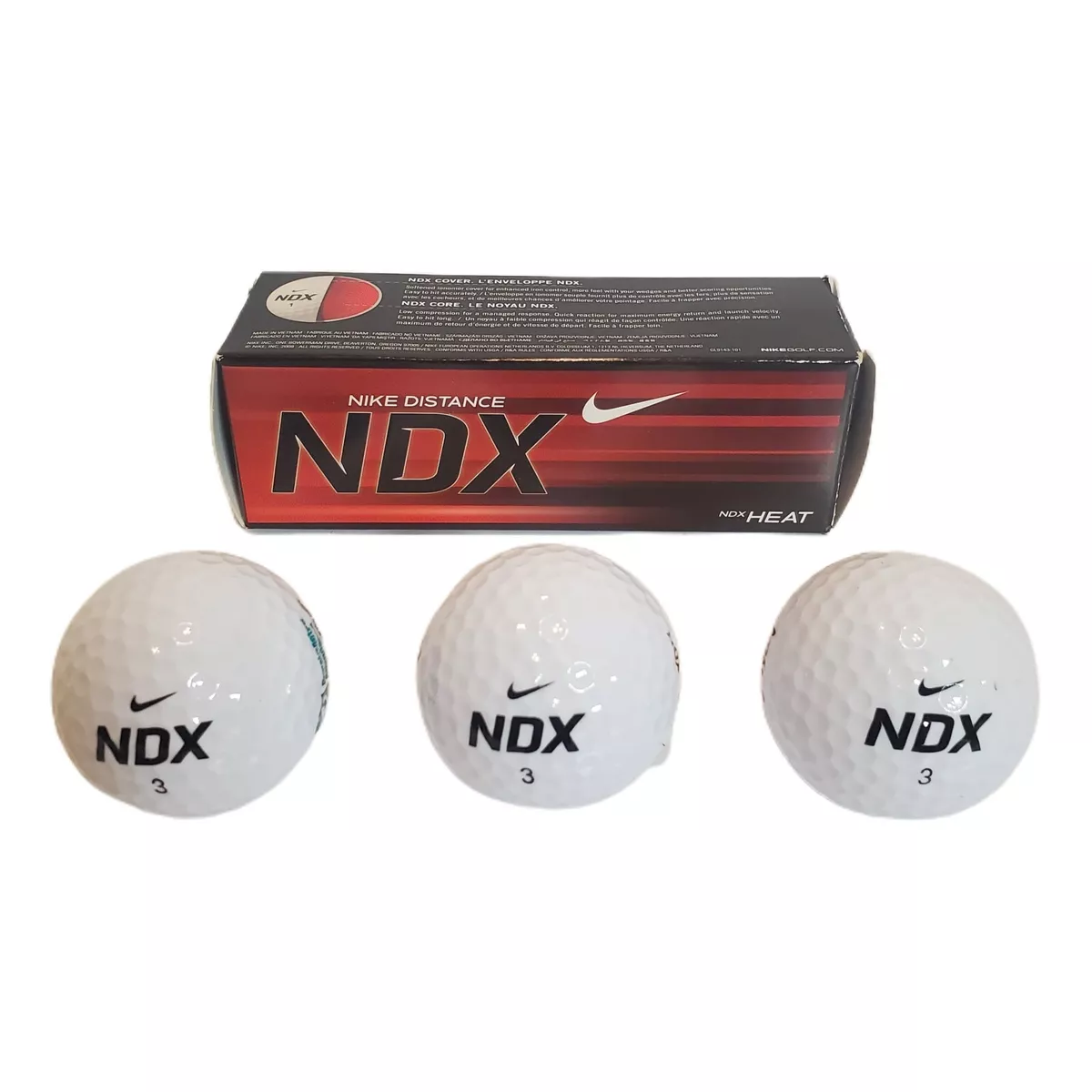 SALEセール NIKE Turbo (50 DISTANCE NDX ゴルフボール3個入り×2箱 SALEセール NIKE Turbo (50 DISTANCE NDX ゴルフボール3個入り×2箱