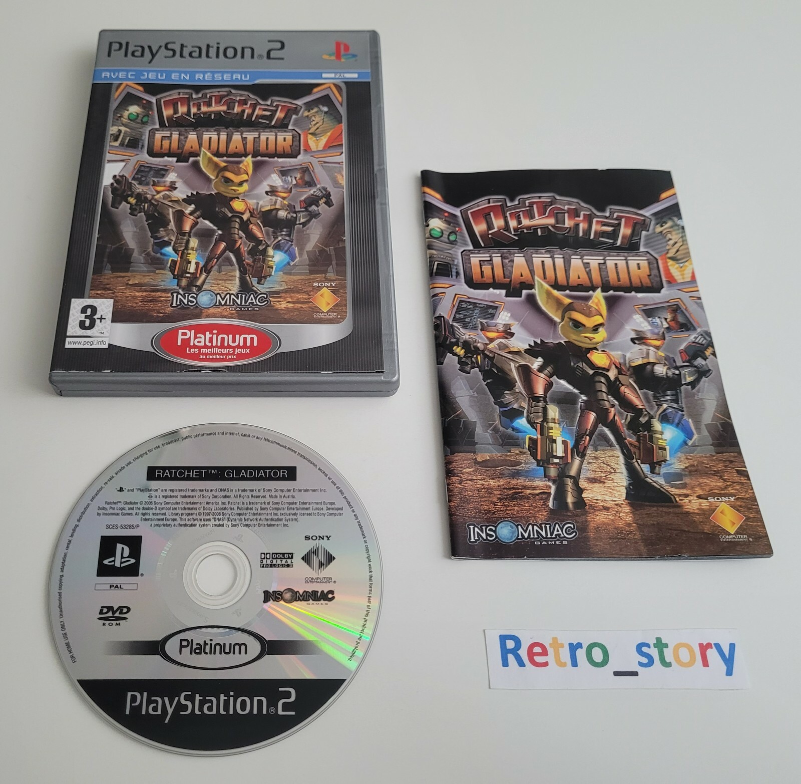 Sony Playstation PS2 - Ratchet : Gladiator - PAL
