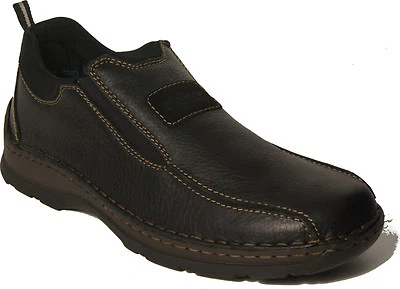 RIEKER Schuhe Halbschuhe Slipper schwarz echt Leder EXTRA WEIT NEU - Bild 1 von 4