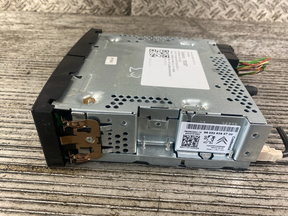 76387 CD-Radio CITROEN C3 II (SC) 98032839XT - Bild 3 von 4