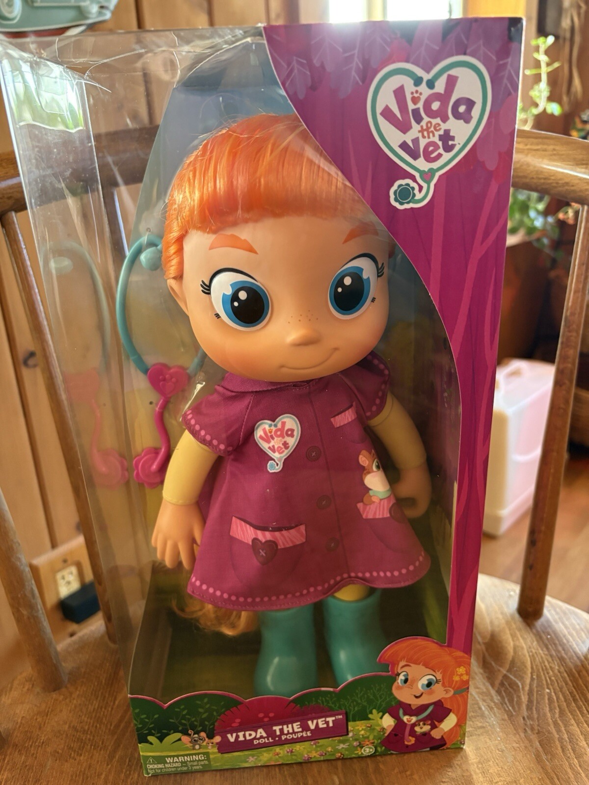 Vida The Vet Toddler Doll, 13-Inch Tall Toy Doll with Stetho