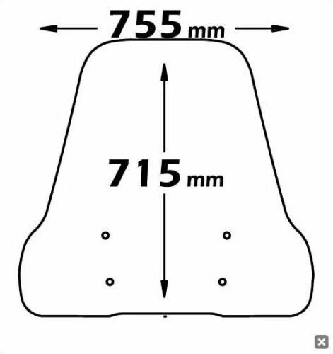 Parabrisas para motos Malaguti
