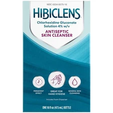 Hibiclens Antiseptic Skin Cleanser 16 Fl Oz Antibacterial Medical Grade Soap