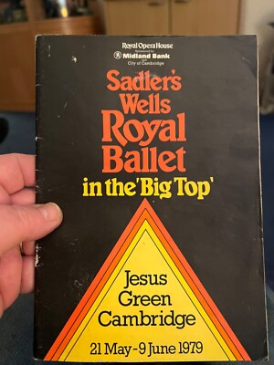 Sadlers Wells Royal Ballet im großen Spitzenprogramm Royal Opera House 1979