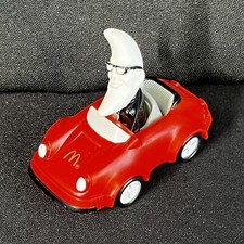 Mac the Knife in Car from McDonalds Happy Meal Fast Food Toy Red