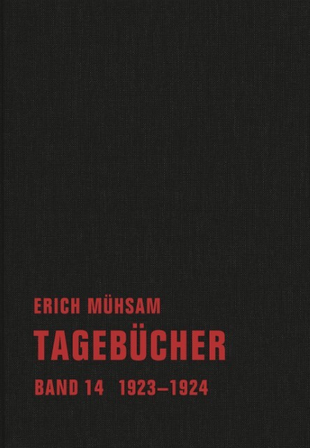 Thumbnail - Tagebücher Erich Mühsam