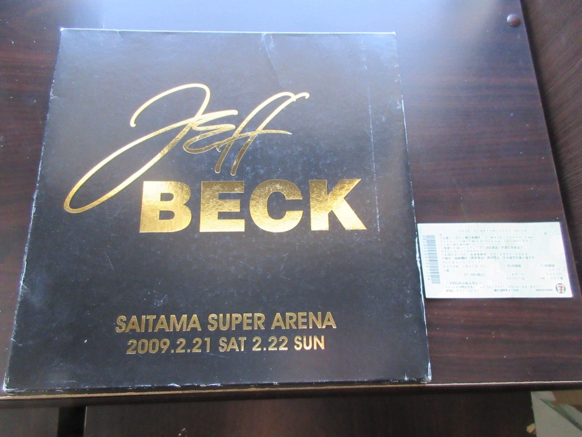 Jeff Beck Eric Clapton 2009 Japan Tour Book Concert Program Set w