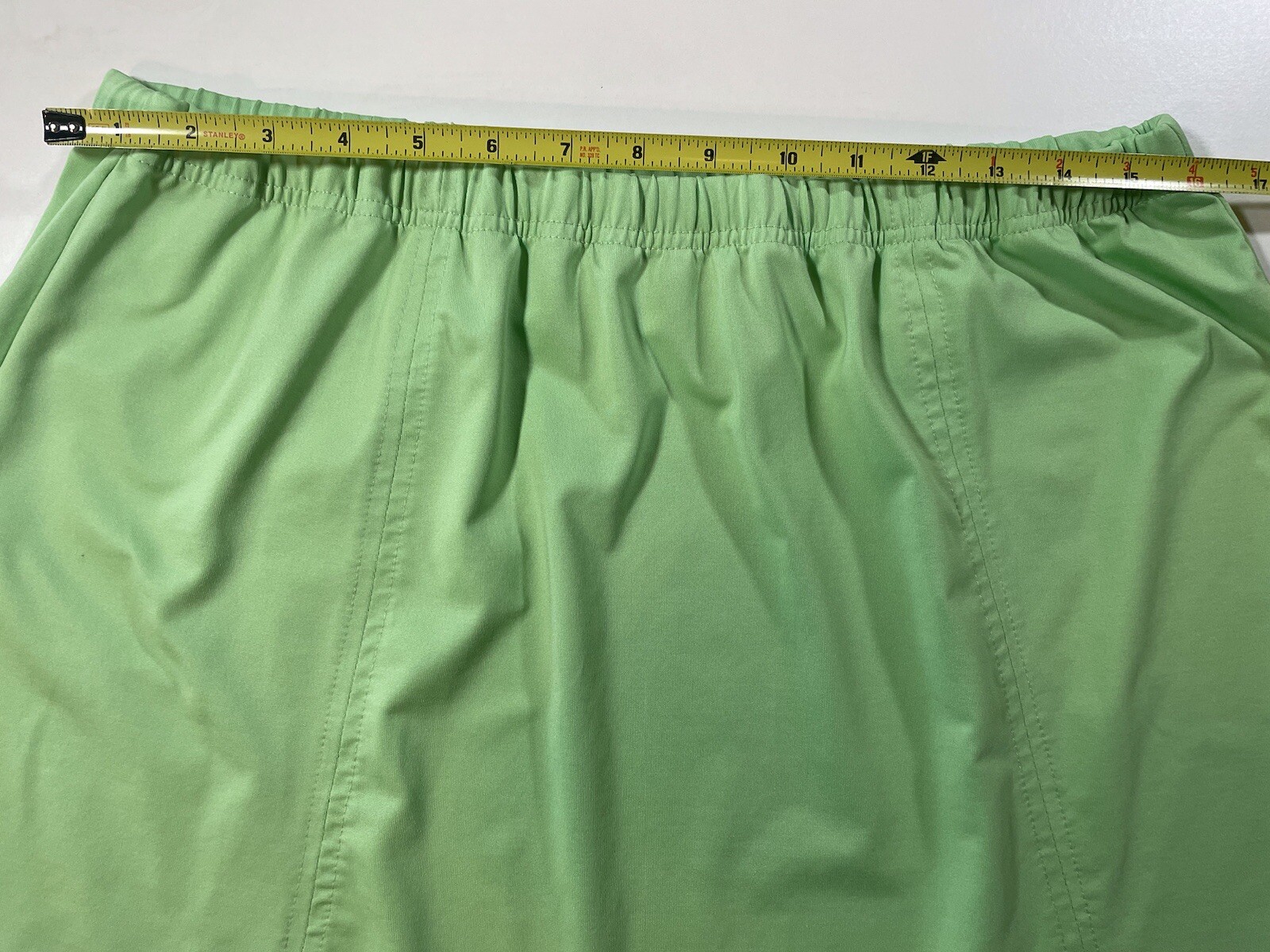 bolle’ Sport Tennis Outfit Size XL White & Green Sleeveless Top Skirt