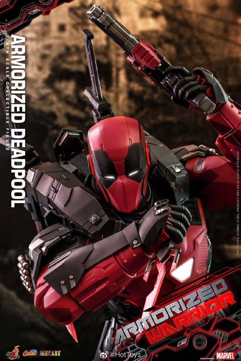 アメコミ hottoys 1/6 scale armored deadpool HOTTOYS HT 1/6 CMS09D42 Alloy Armored Deadpool Action Figure
