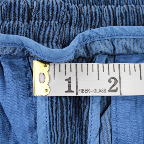 Kiton NWT Casual / Dress Pants Size 33 US Blue Striped Drawstring Waist - Picture 7 of 11