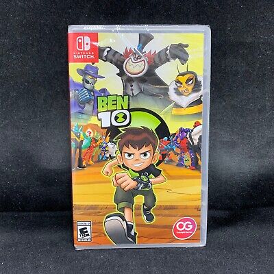 Ben 10 (Nintendo Switch) Game Case Cartridge Cartoon Network Kids Family  2017