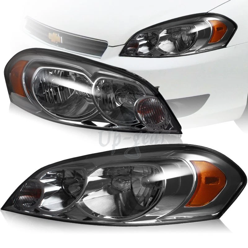 Faros de humo con lámparas reflectoras ámbar para Chevy Impala/Monte Carlo LS LT LTZ Foto 2 de 3