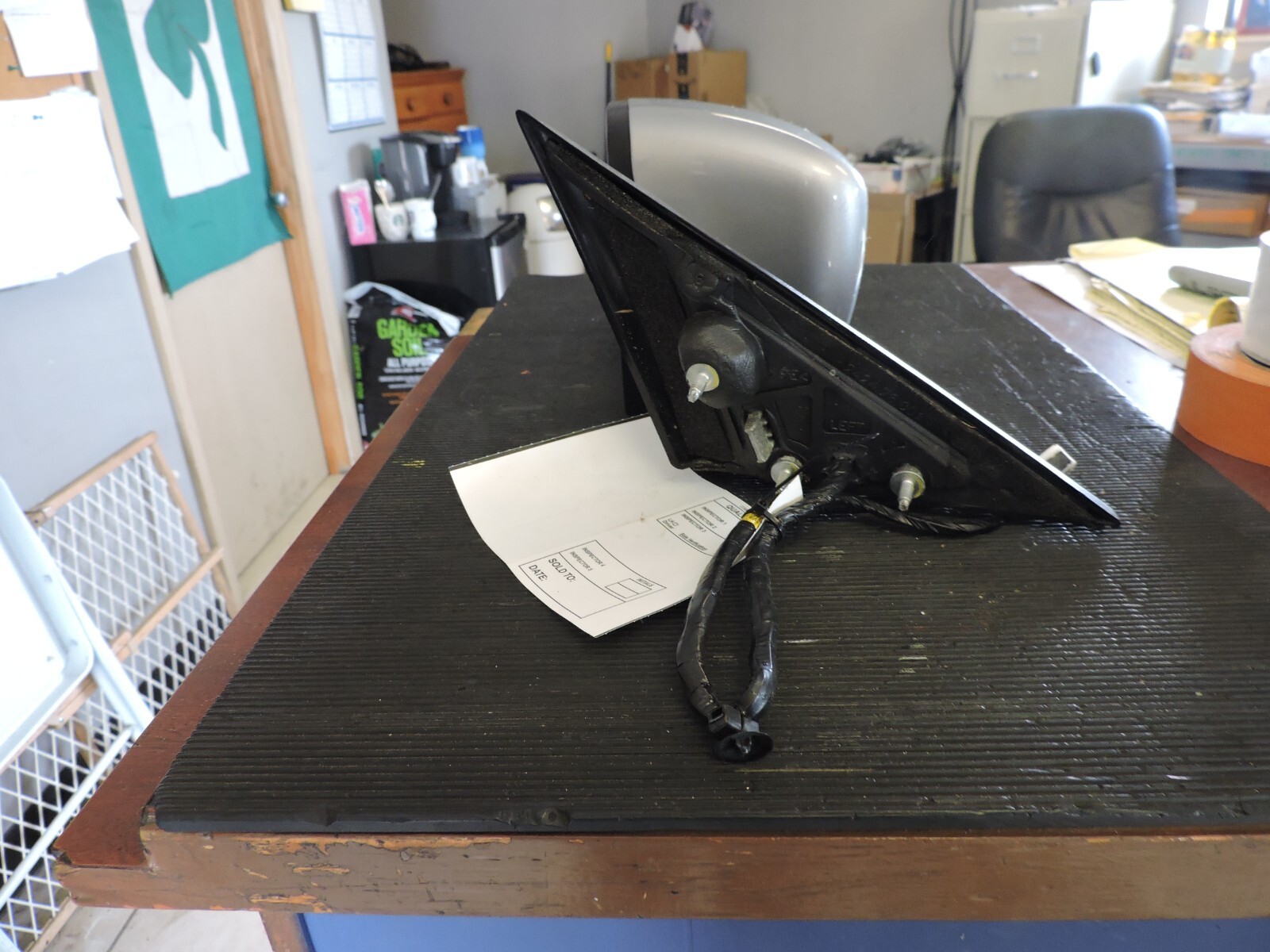 2015 MASERATI GHIBLI DRIVER AUTO DIM SIDE MIRROR SILVER