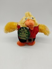 Dan Dee The Chicken "We wish you a Merry Christmas" Costume 8" Dancing Toy