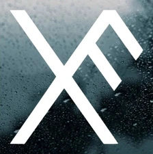 Good Luck Bindrune Vinyl Decal | Gibu Auja Celtic Viking Rune Symbol | Sticker