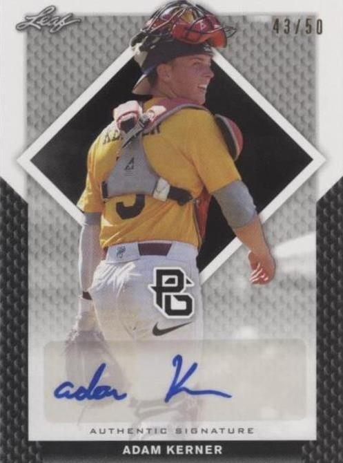 2016 Leaf Perfect Game National Showcase - Adam Kerner #BA-009 - 1 of 1
