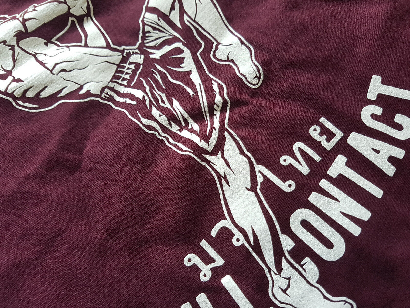 Muay Thai T-Shirt Kampfsport Ong Bak MMA Funshirt Boxen Judoka Krav Maga