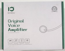 SHIDU 35W Power Voice Amplifier with Bluetooth 4.57 3.39 1.81 inch, Black