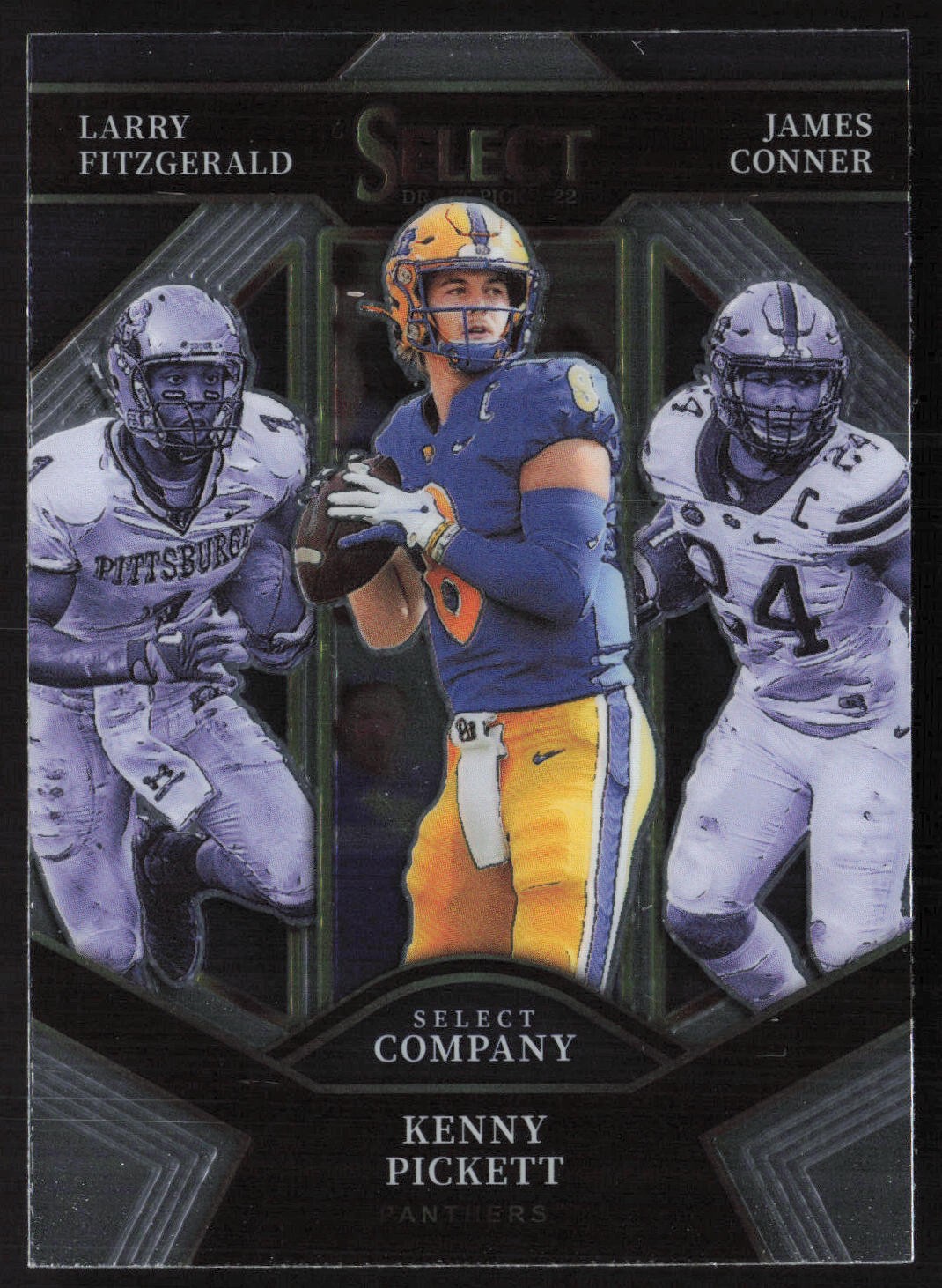 2022 Panini Select Draft Picks #SC-PITT J Conner / K Pickett / LFitzgerald