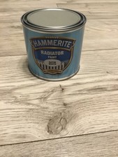 Hammerite radiator paint satin white new 500ml