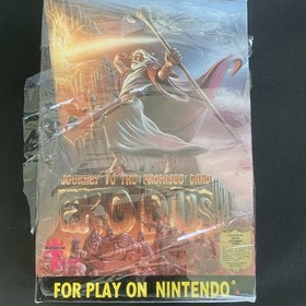 Exodus: Journey to the Promised Land Nintendo NES Factory sealed NEW Wisdom Tree