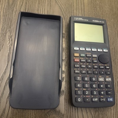 Casio Algebra FX 2.0 | Scientific Graphing Calculator With Cover Tested  Working
