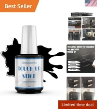Versatile High Gloss Black Enamel Repair Paint for Refrigerators & More 1 Fl Oz