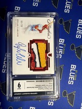 2021 Panini Flawless - RPA Horizontal Dylan Carlson #RAH-DC Ruby /20 Color Match