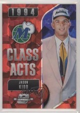 2018 Panini Contenders Optic Class Acts Red Cracked Ice Prizm Jason Kidd HOF y8a