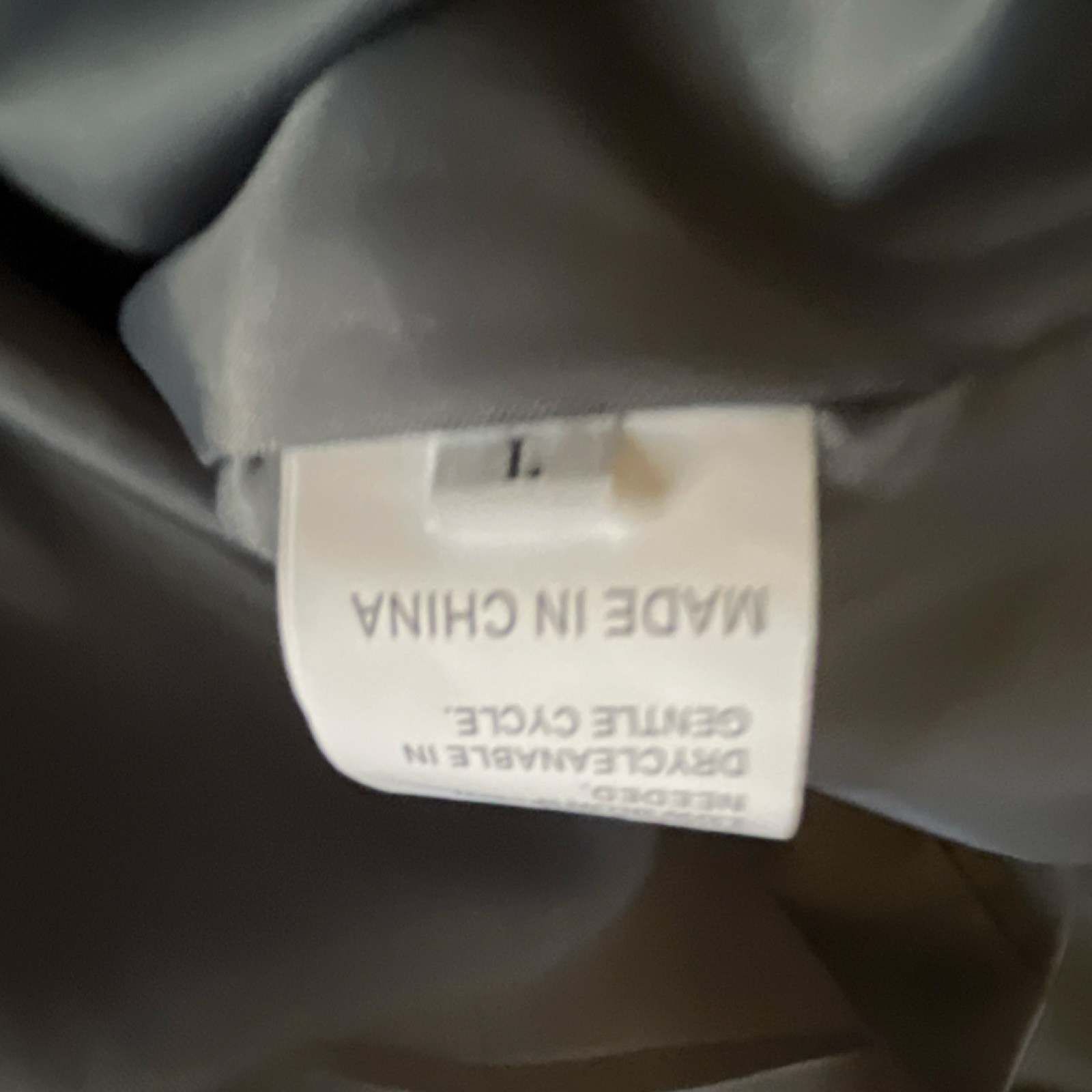 Gray Collared Button Long Overcoat Lined Pockets … - image 12