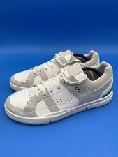 On Cloud Roger Clubhouse Trainer Shoes White Green Men  s 11  NO INSOLES  