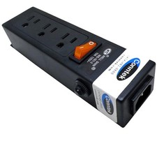 Power Strip 125V 7-1/2-Inch Housing IEC C14 to U.S 3 Prong Power Strip 3 Outl...