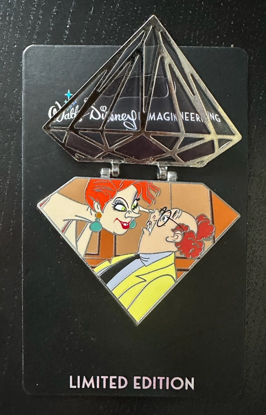 Disney WDI The Rescuers 45th Anniversary Diamond LE 250 Pin Medusa Snoops