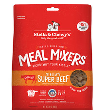 Stella  Chewy's Freeze Dried Raw Beef Meal Mixer Dry Dog Food 35oz. Free Ship