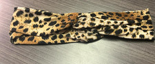 Cheetah wrap headband