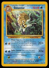 Omastar 40/62 Uncommon Fossil Pokemon Unlimited Lightly Played on eBay