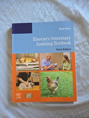 Elsevier's Veterinary Assisting Textbook by Margi Sirois (2020, Trade Paperback)