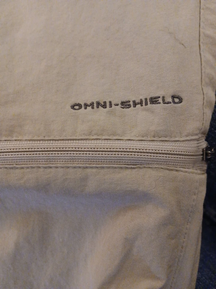 Columbia 女式可转换全盾远足/户外卡其色裤子 8 码 — 第 4/4 张图片