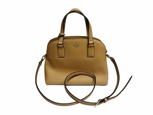 Borsa a tracolla media Kate Spade New York Cameron Street Lottie in marrone burro di anacardi - Foto 4 di 10