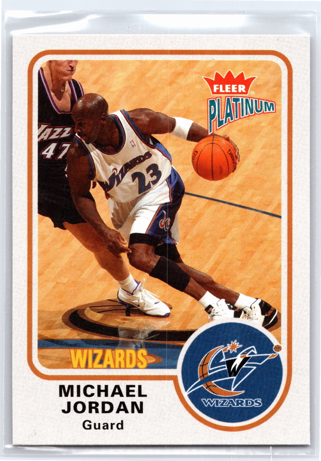 2002-03 Fleer Platinum - Michael Jordan #91 Washington Wizards