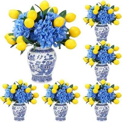  6pcs Amalfi Coast Party Decorations Capri Theme Table Centerpieces 