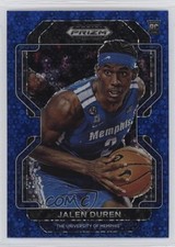 2022-23 Panini Prizm Draft Picks Blue Circles Prizm Jalen Duren #58 3wu