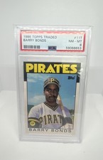 1986 Topps Traded - Barry Bonds #11T (RC)