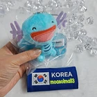 Pokemon Shiny Wooper Bag Chain Keyring Doll 8cm Korean Stuffed Plush Doll Toy