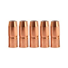 5 PCS 169725 5/8 15.9mm Mig Gun Nozzle 1/8 Recess For Miller Millermatic